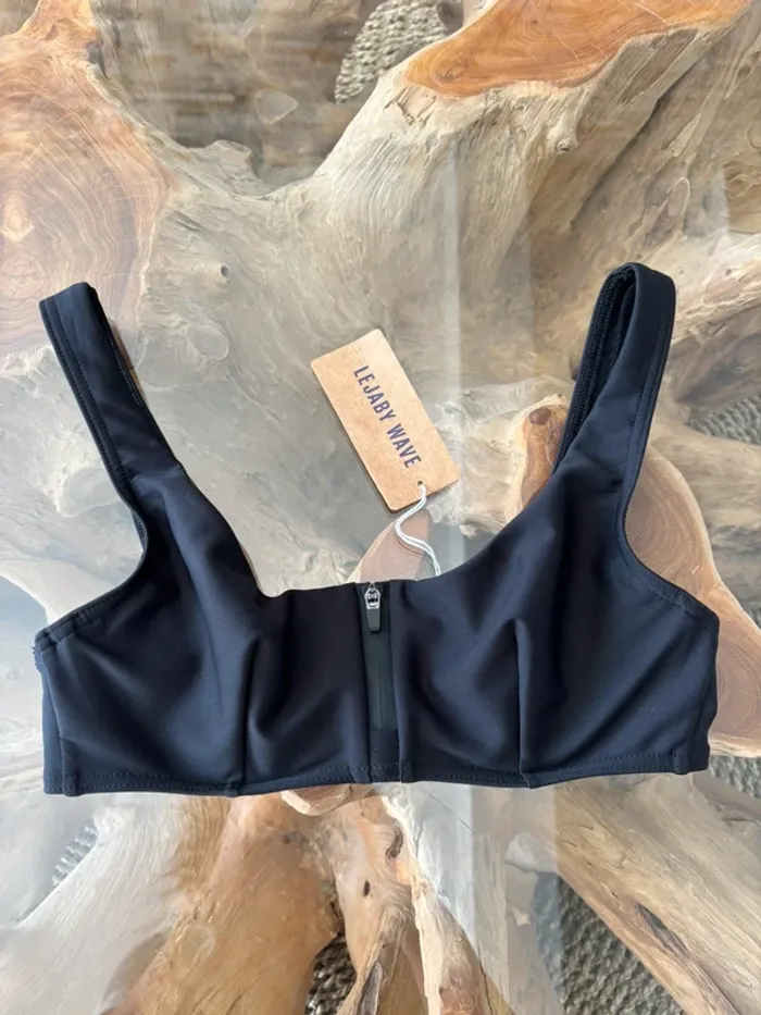 Haut de maillot de bain Lejaby wave noir 85c