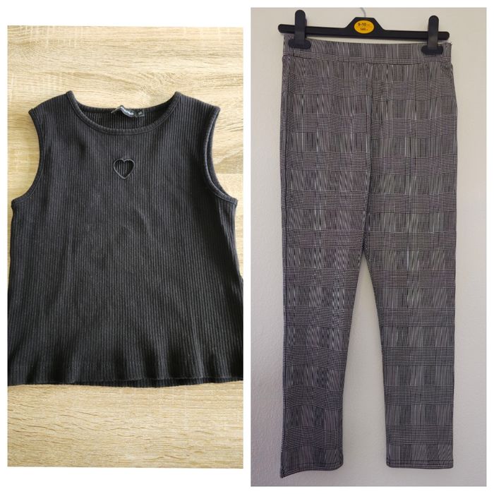 Lot pantalon + haut 10 ans - photo numéro 1