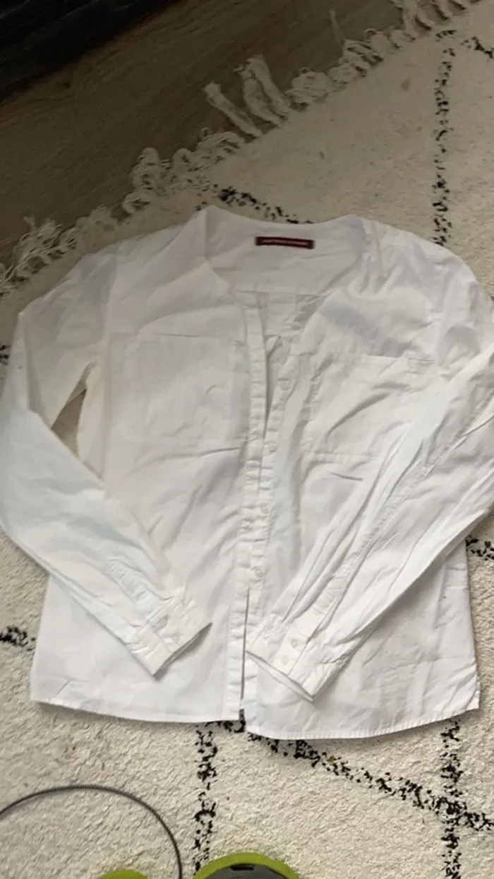 Chemise blanche comptoir des cotonniers