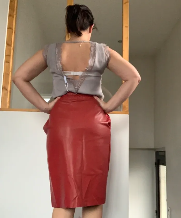 Débardeur gris dentelle - photo numéro 2