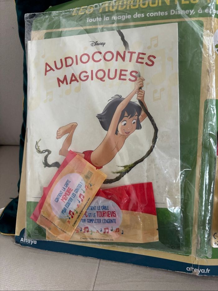 Figurine + Livre + Enceinte n 2 Le Livre de La Jungle Audicontes Magique Disney Altaya - photo numéro 2