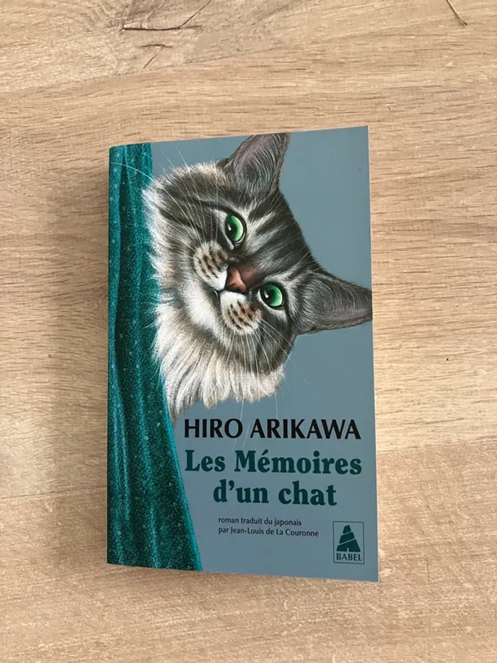 Livre roman hiro arikawa les mémoires d’un chat