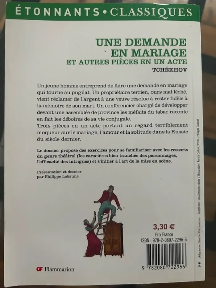 Une demande en mariage et autres pièces en un acte d’Anton Tchekhov - photo numéro 2