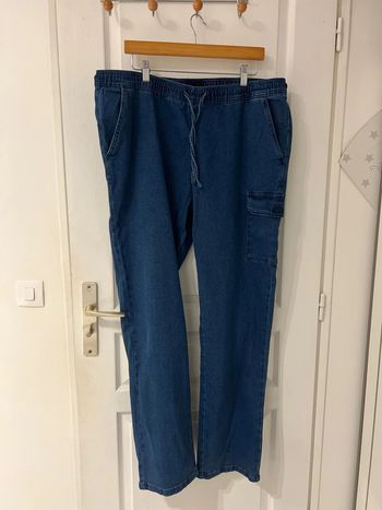 Pantalon homme bleu