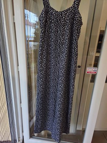 Salopette pantalon palazzo