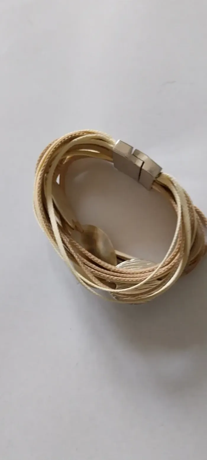 Bracelet manchette fantaisie neuf - photo numéro 2
