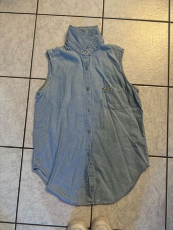 Chemise sans manches taille 38