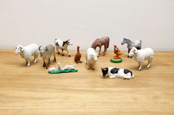 Lot animaux ferme