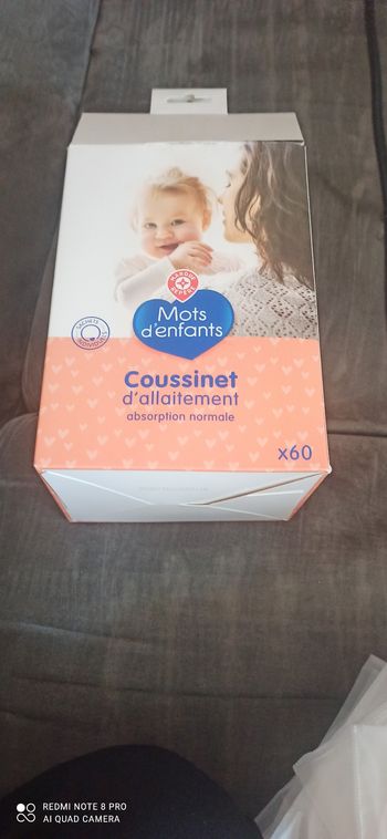 Coussinets d'allaitement