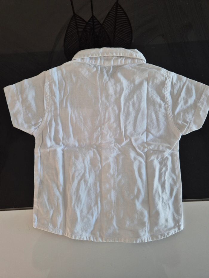 Chemise blanche 12 mois - photo numéro 3
