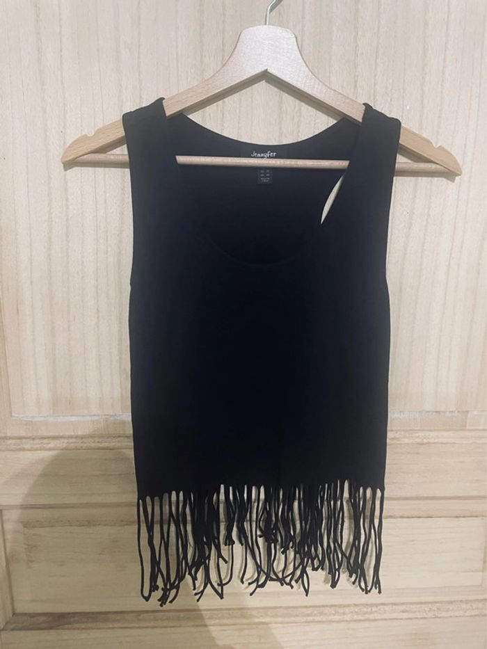 Débardeur à frange - xs - photo numéro 8