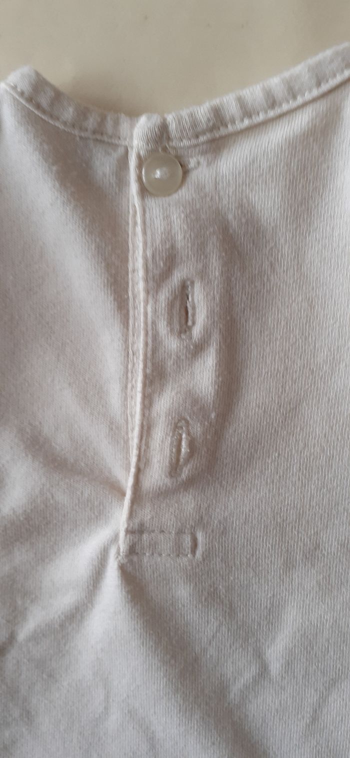 Tee-shirt mixte bébé 3 mois - photo numéro 2