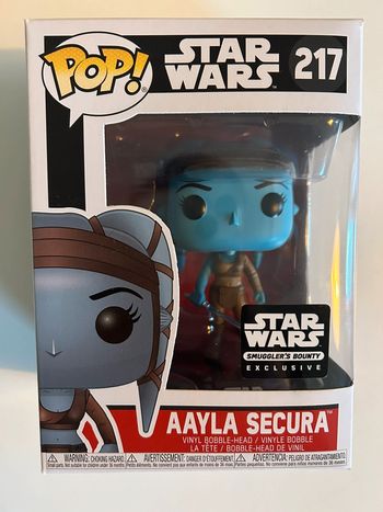 Funko Pop Star Wars Aayla Secura 217 Smuggler’s bounty 2019
