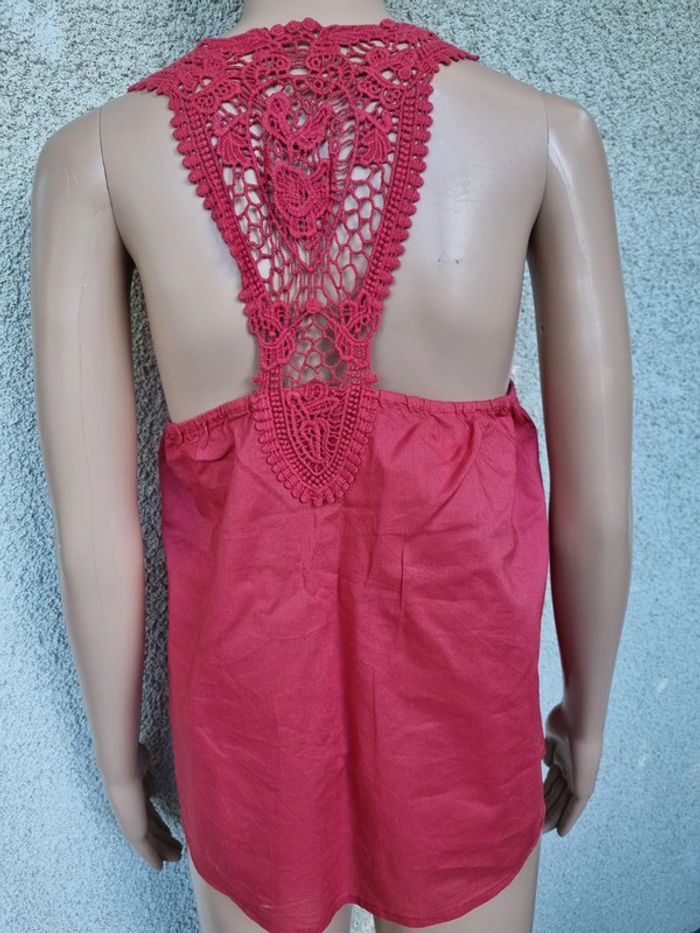 Debardeur rose foncé Cache Cache - photo numéro 4