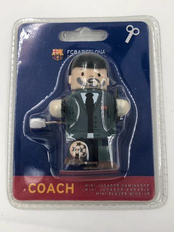 Figurine Wind-Up Coach FC Barcelone neuf