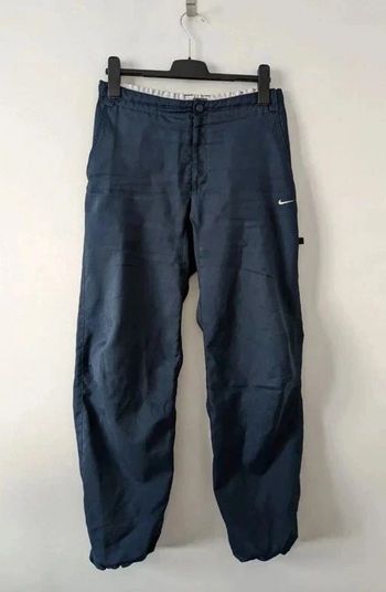 Pantalon marine Nike - logo brodé - taille 44