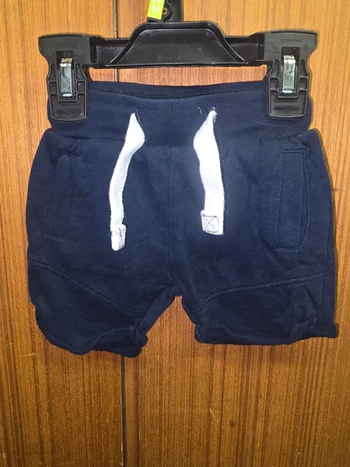 Short jogging bébé garçon bleu marine