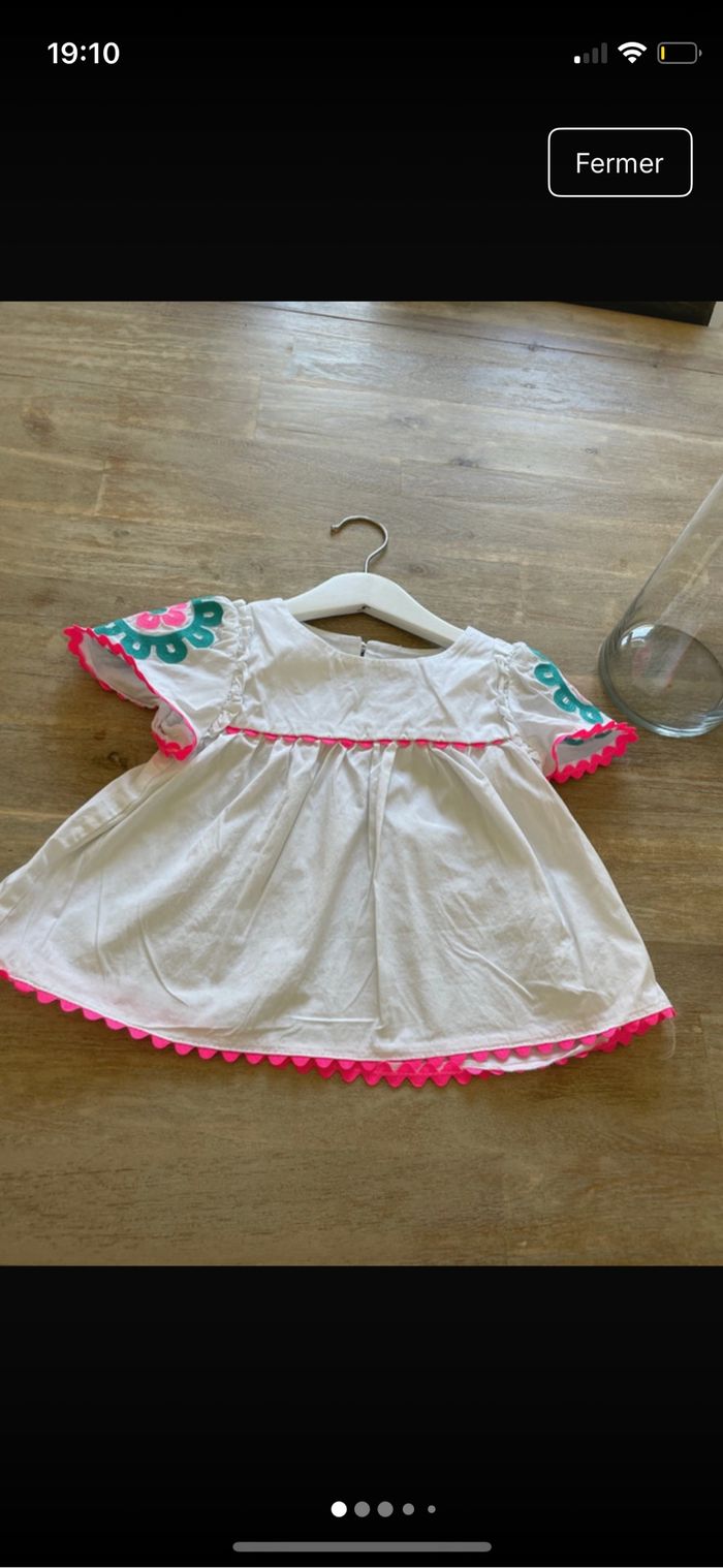 Blouse jacadi 4 ans