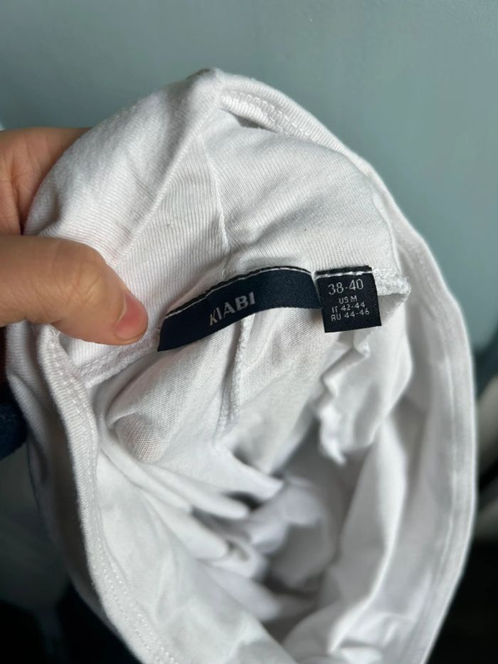 Legging blanc de grossesse kiabi - photo numéro 3