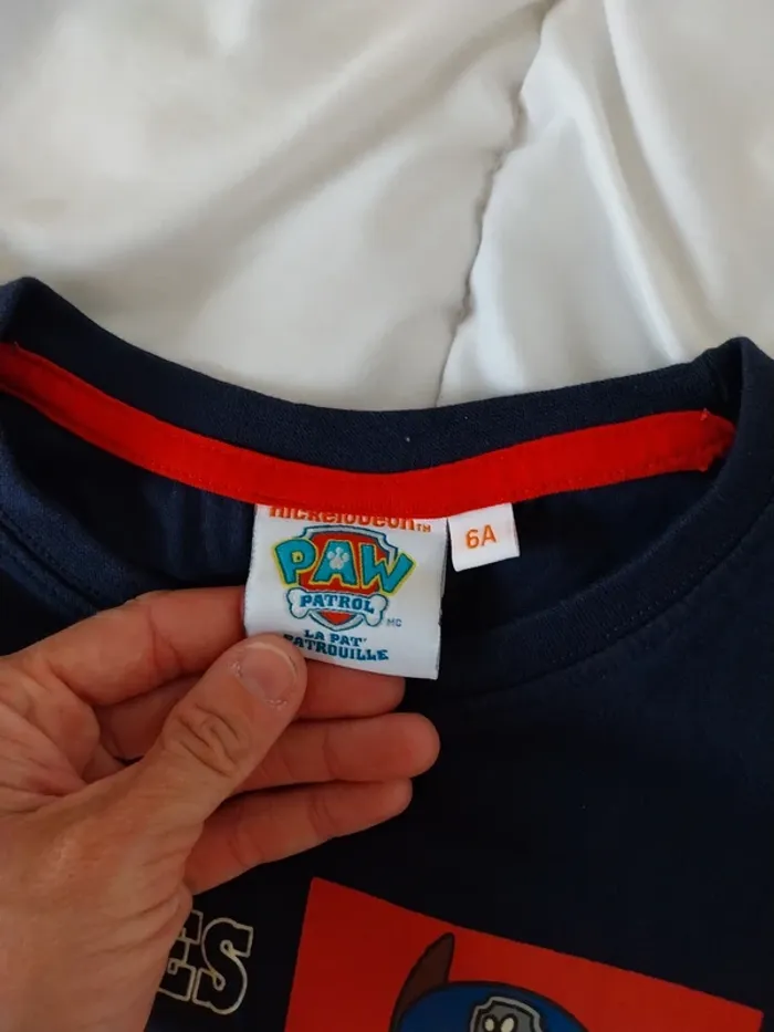 Haut de pyjama Pat patrouille garçon 6 ans - photo numéro 3