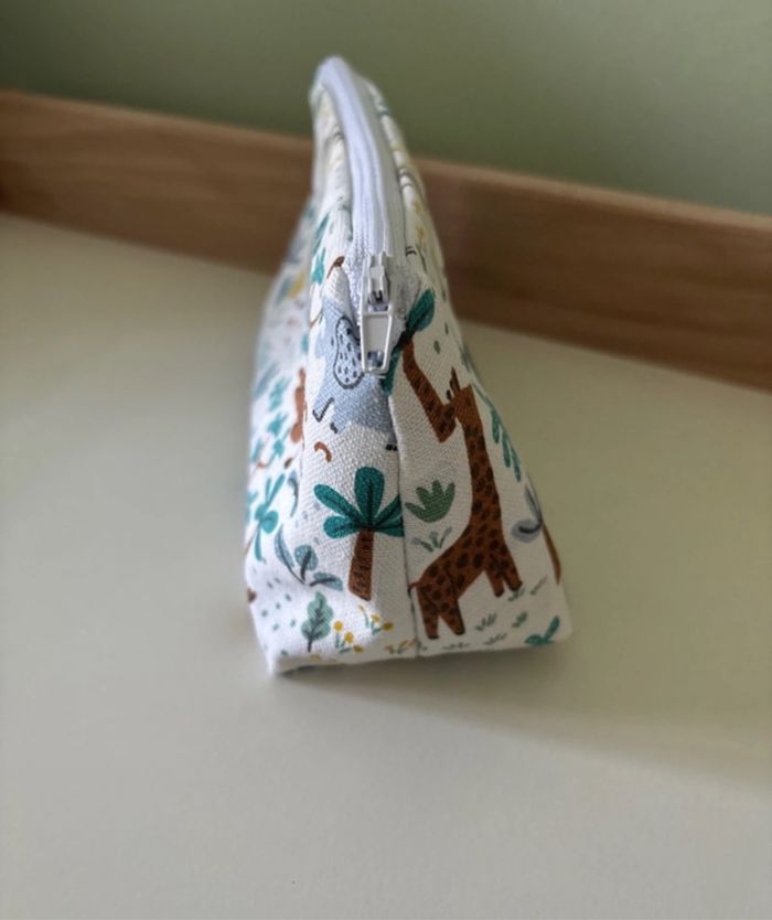 Pochette / trousse thème savane - photo numéro 3