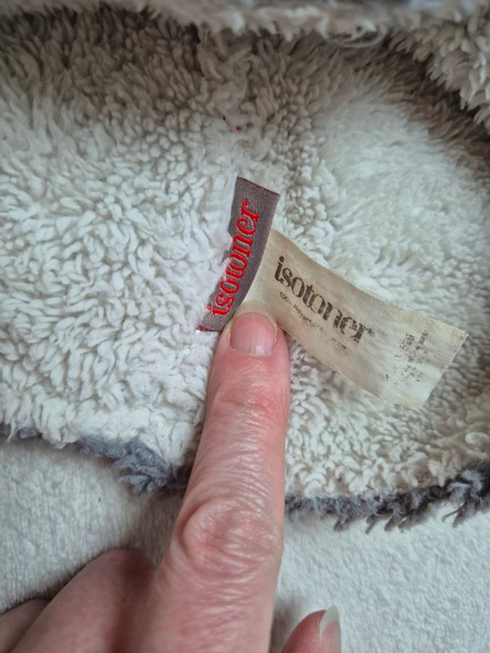 Snood gris blanc isotoner - photo numéro 3