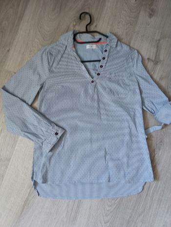 Chemisier bleu taille 34 Cache cache
