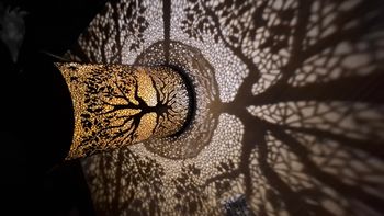 Lampe solaire arbre de vie