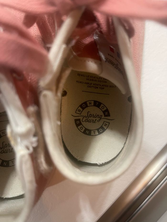 Baskets mixtes BONTON X Spring Court T.30 - photo numéro 4