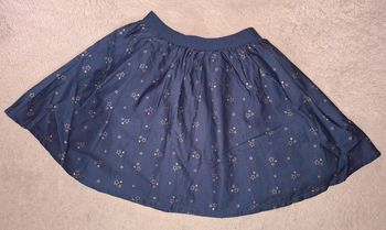 Jupe bleu avec des étoiles 10 ans okaidi