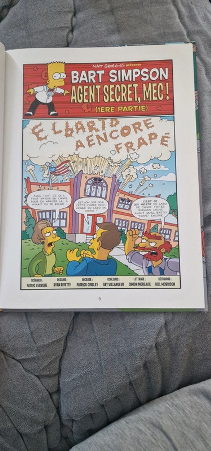 Bande dessinée Les Simpson tome 5 Boing Boing Bart - photo numéro 5