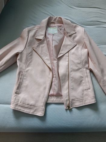 Blazer simili rose 12 ans