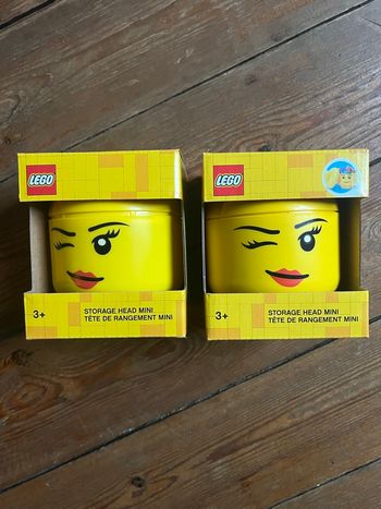 Boîtes de rangement lego 