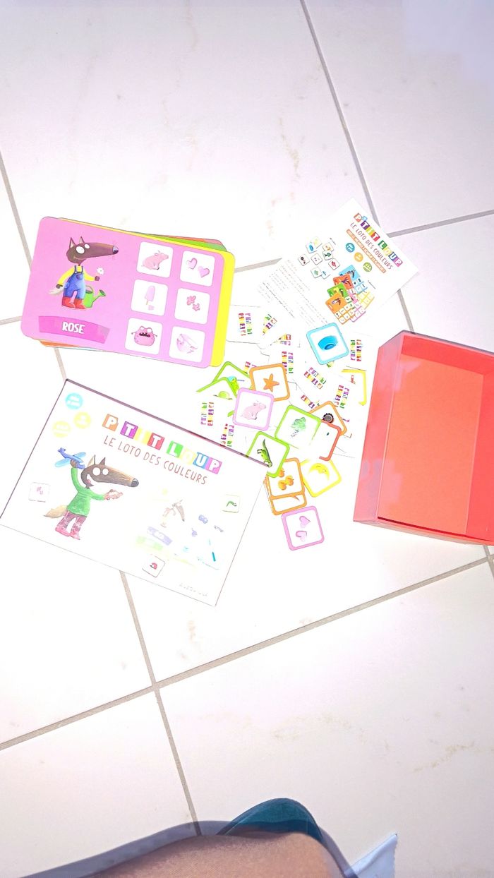 Loto des couleurs p'tit loup