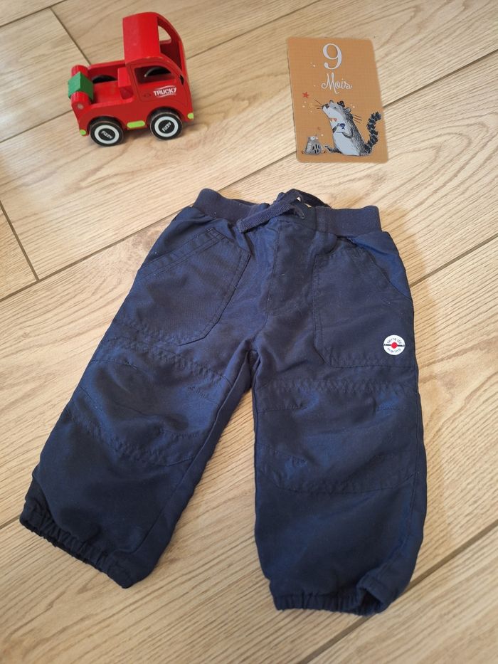 Pantalon survêtement 9 mois garçon marine