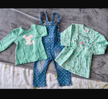 Lot Topomini - Salopette & Tenues Assorties (12-18 mois)