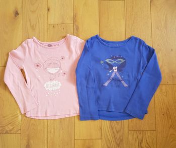 Lot de 2 T-shirts 4-5 ans
