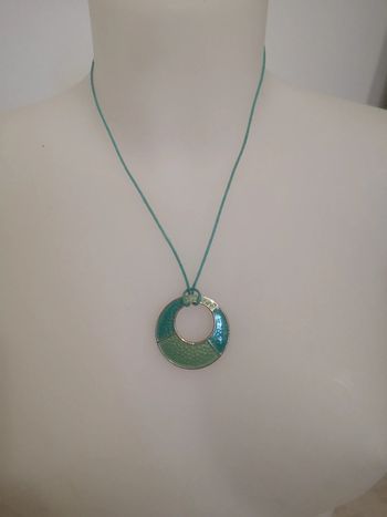 Collier vert turquoise
