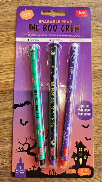 Legami lot de 3 Stylos Halloween