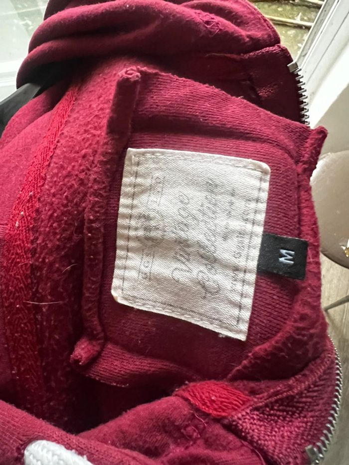 Pull bordeaux vintage très bon état M Canada - photo numéro 2