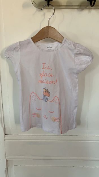 t-shirt manches courtes bout ´chou