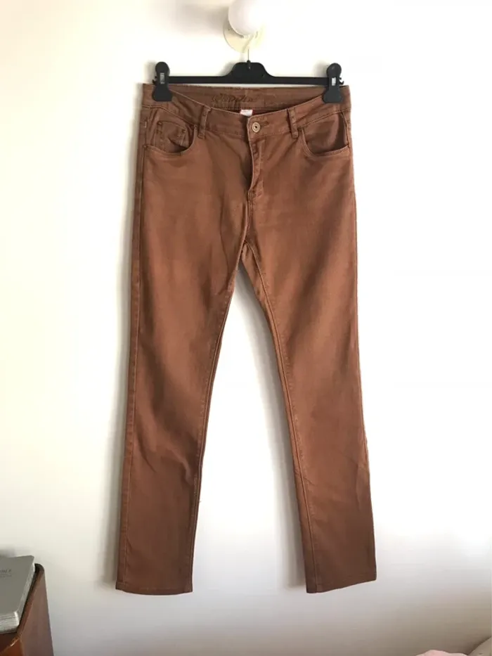 Jean marron chocolat Onado taille 40