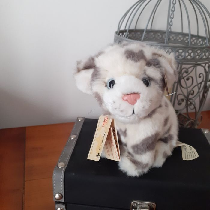 Neuf: WWF/ Peluche Bébé Panthère des neiges