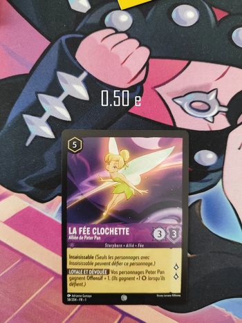 La fée clochette 58/204 co lorcana 0.50E
