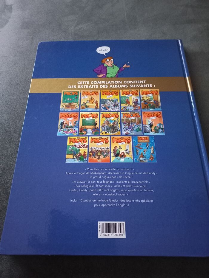 Bd les profs Best or gladys prof d'anglais - photo numéro 2