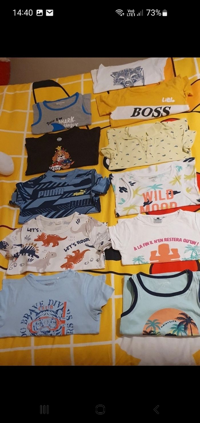 Lot vetements garcon 5ans