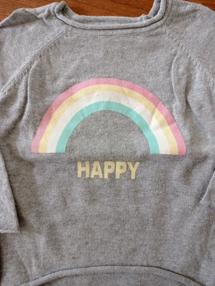 Pull gris - photo numéro 2