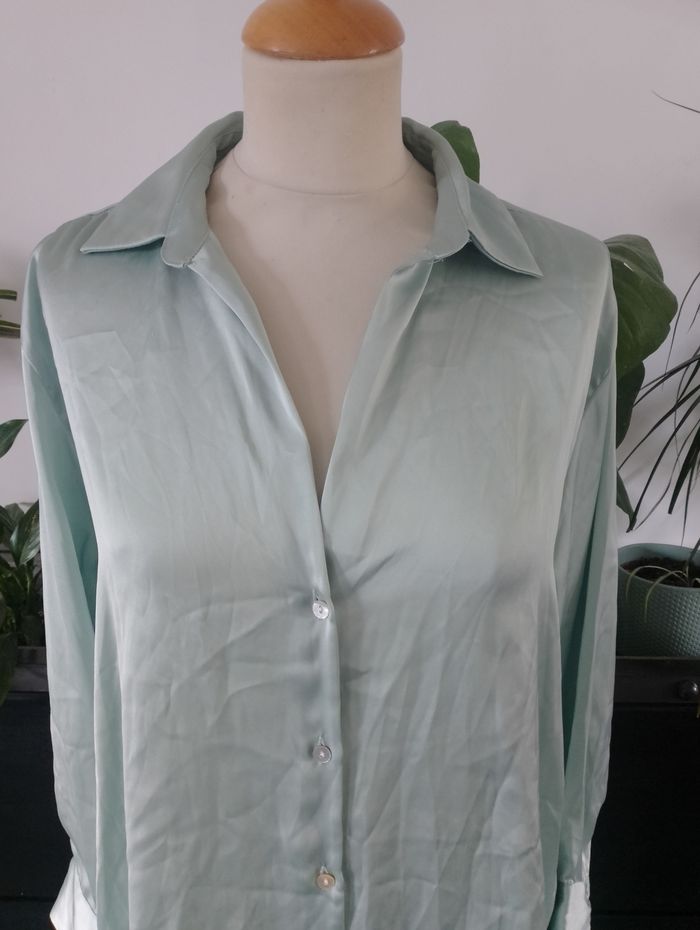 Chemisier manches longues Zara - photo numéro 2