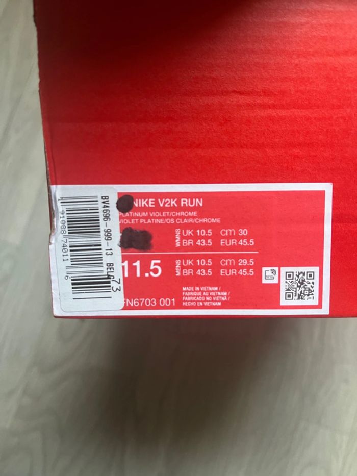 Chaussure Nike v2k run - photo numéro 7
