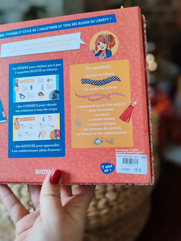 Coffret mes bijoux en liberty - auzou - photo numéro 11